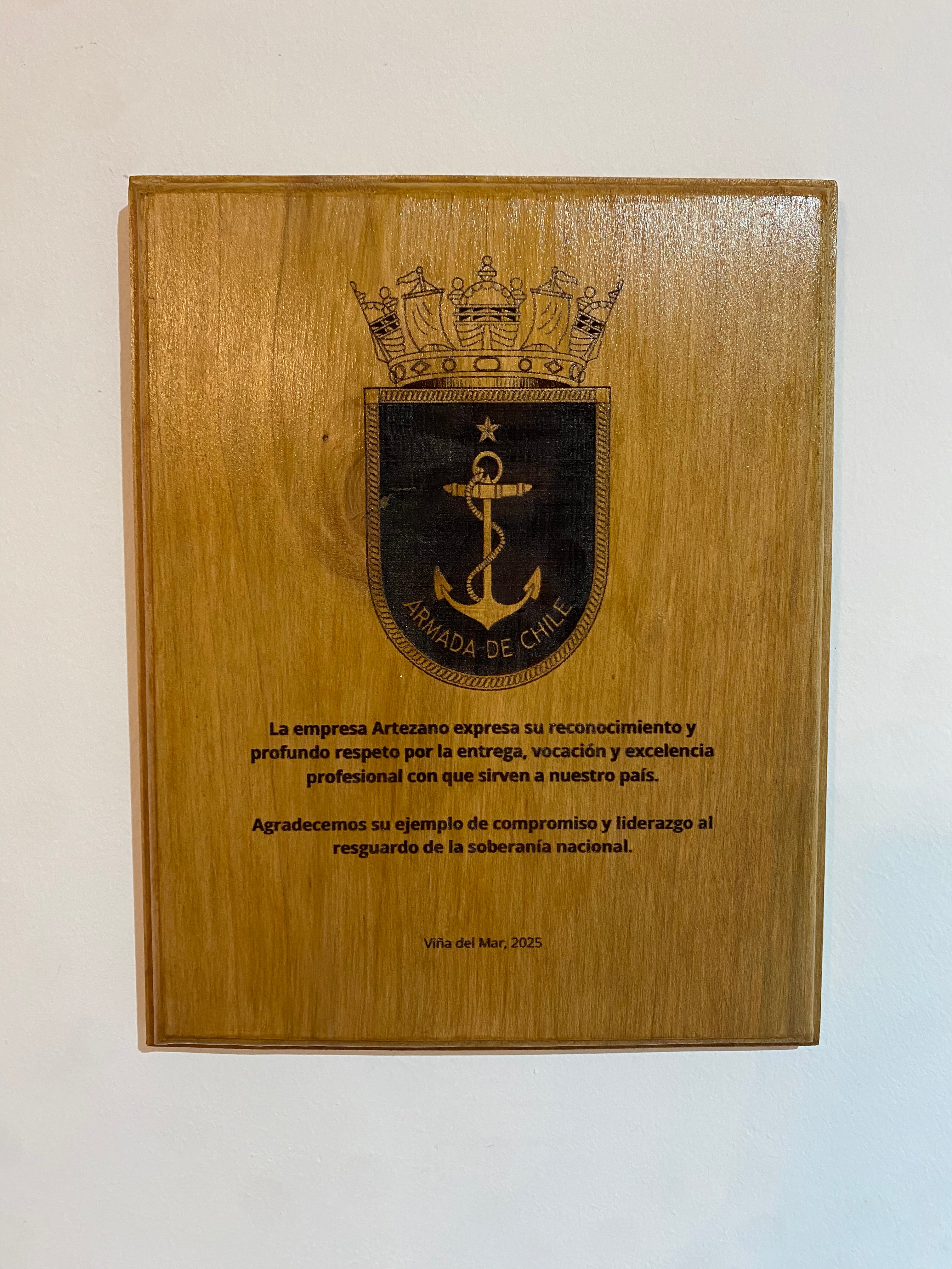 Regalo corporativo (Galvano)