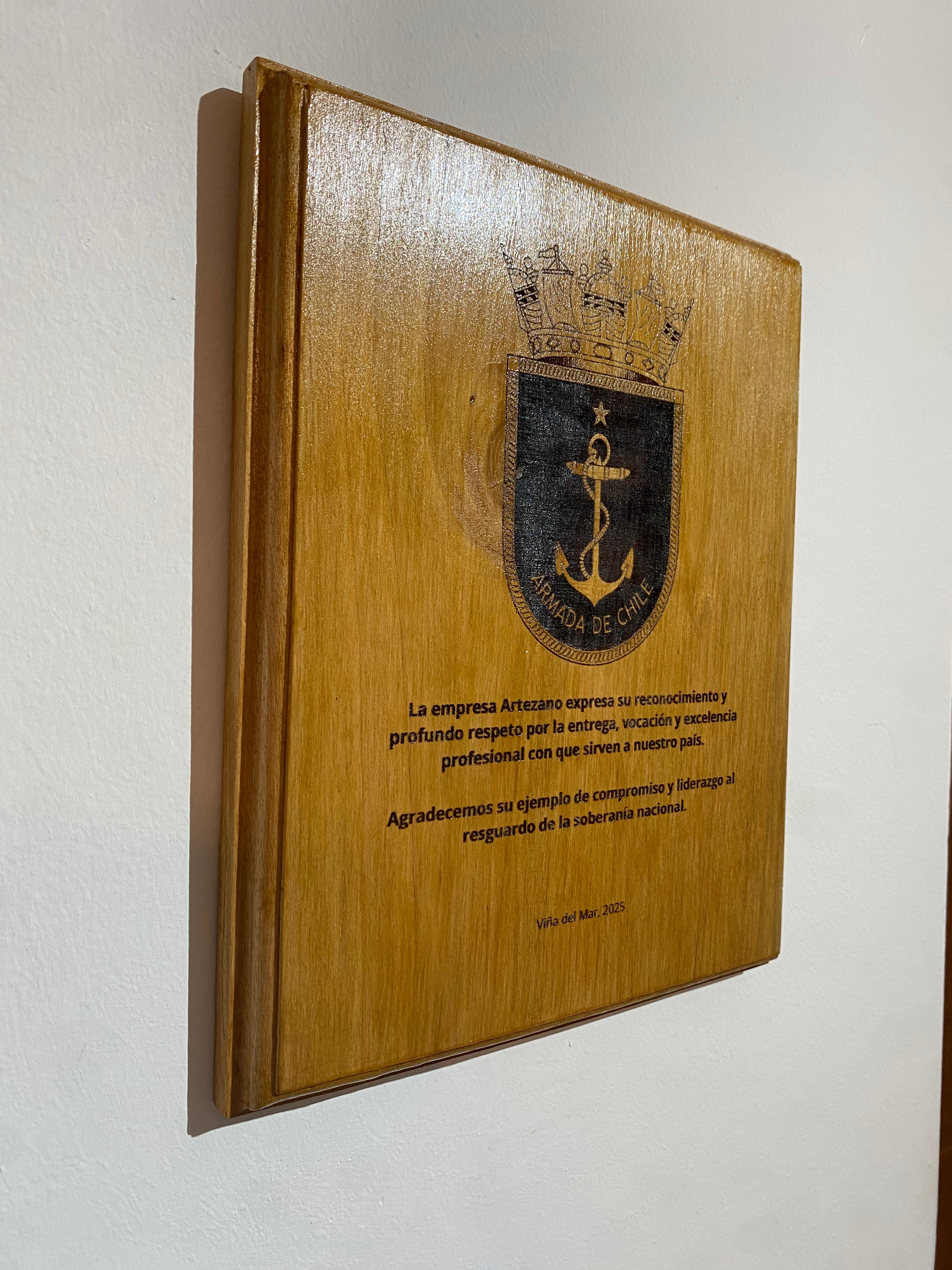 Regalo corporativo (Galvano)